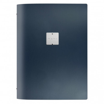 DAG Fashion Menu Holder Blue A4