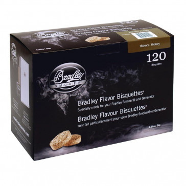 Bradley Hickory Bisquettes 120 pack