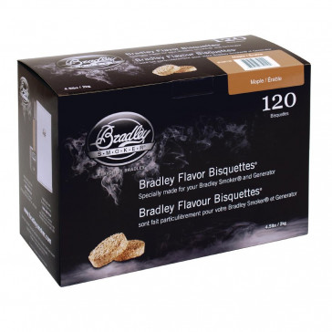 Bradley Maple Bisquettes 120 pack