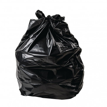 Jantex Black Bin Bags 80Ltr