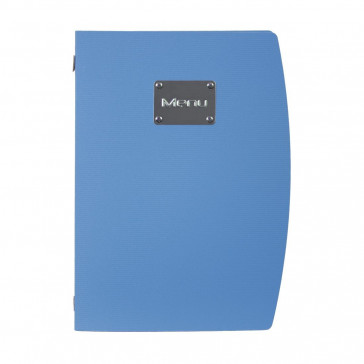 Securit Rio A4 Menu Holder Blue