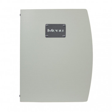 Securit Rio A4 Menu Holder Silver