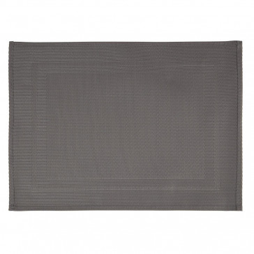 APS PVC Placemat Fine Band Frame Grey