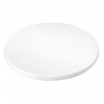 Bolero Round Table Top White 800mm