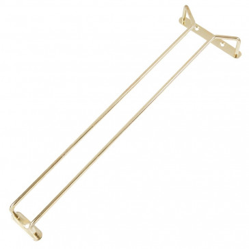 Beaumont Brass Wine Glass Rack 406mm