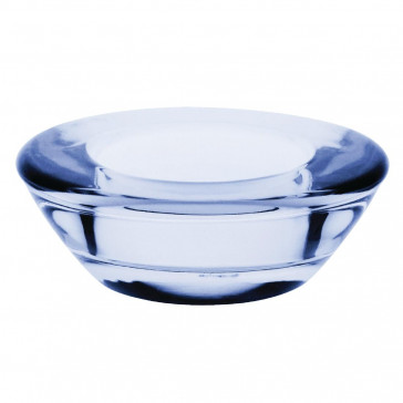 Olympia Saucer Tealight Holder Blue - 75 x 75mm