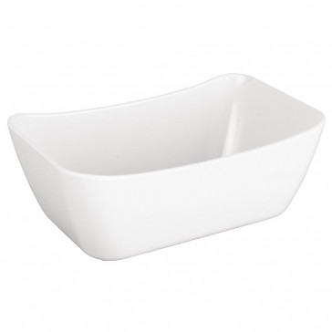 Kristallon Curve Crock 1/4GN White