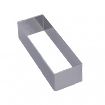 De Buyer Stainless Steel Rectangular Ring 124 x 43 x 30mm