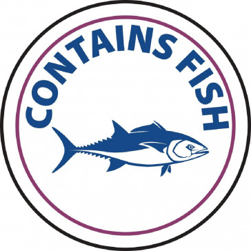 Vogue Food Allergen Label Fish