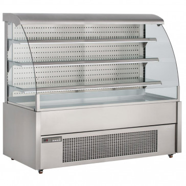 Foster 1500mm Wide 'Grab & Go' Open Front Display Chiller (304 st st ext/int)