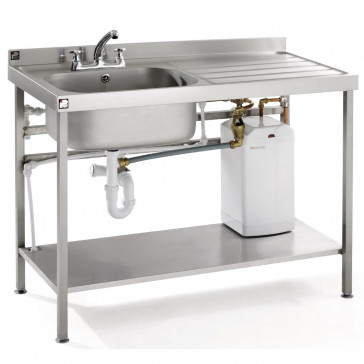 Parry Stainless Steel Fully Assembled Sink 1200mm