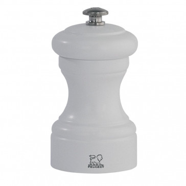 Peugeot Bistro White Salt Mill 4in