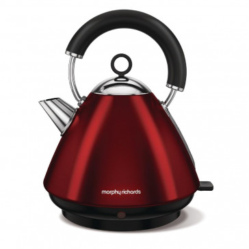 Morphy Richards Accents Traditional Kettle New Red