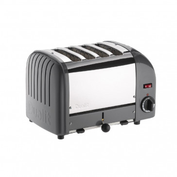 Dualit Vario Classic Toaster 4 Slot Cobble Grey 40514