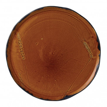 Dudson Harvest Flat Plate Brown 320mm