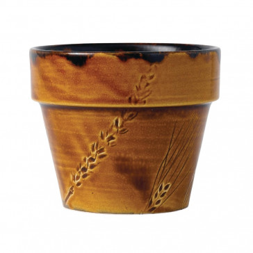 Dudson Harvest Tall Pot Brown 106mm