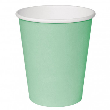 Fiesta Takeaway Coffee Cups Single Wall Turquoise 225ml x50