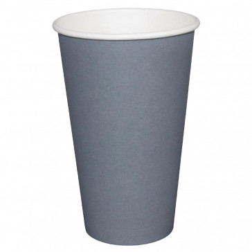 Fiesta Takeaway Coffee Cups Single Wall Charcoal 225ml x1000
