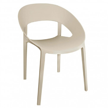 Bolero PP Wraparound Chair Beige (Pack of 4)