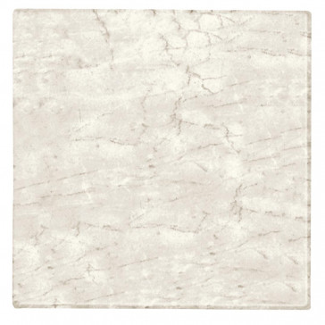 Werzalit Square Table Top Marble Bianco 800mm