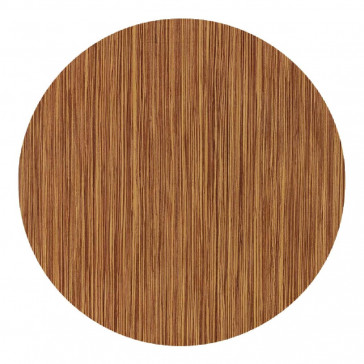 Werzalit Round Table Top Zebrano 700mm