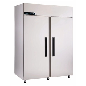 Foster Xtra Double Door Fridge Stainless Steel 1300 Ltr XR1300H