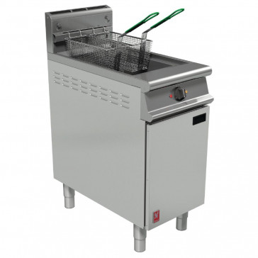 Falcon Dominator Plus Twin Basket Fryer With Filtration Natural Gas G3840F