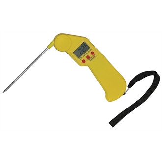 Hygiplas Easytemp Colour Coded Yellow Thermometer