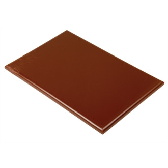 Hygiplas Extra Thick Brown High Density Chopping Board