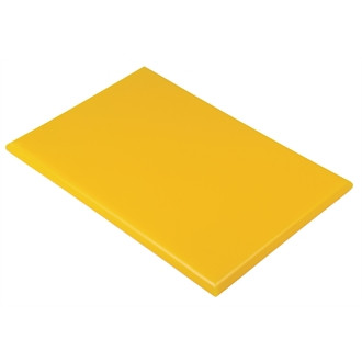 Hygiplas Extra Thick Yellow High Density Chopping Board