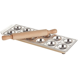 Imperia Ravioli Chef Tray with Roller