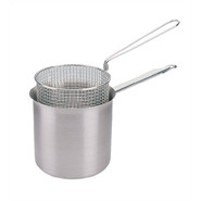 Bain Marie Pot, Stainless steel. 3.2 litre - 16cm diameter. (Basket not included).