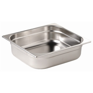 Vogue Stainless Steel 1/2 Gastronorm Pan 20mm