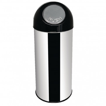 Bolero Stainless Steel Bullet Bin 50Ltr