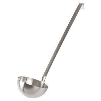 Ladle, 0.25 litre capacity. 10cm diameter .