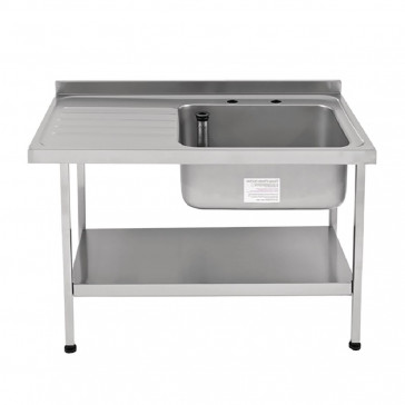 Franke Sissons Self Assembly Stainless Steel Sink Right Hand Bowl 1200x650mm