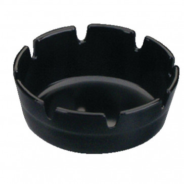 Black Melamine Ashtray