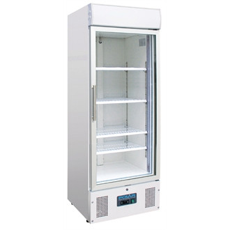 Polar Display Freezer with Light Box 412Ltr