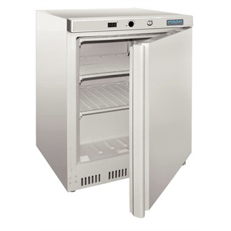 Polar Undercounter Freezer White 140 Ltr