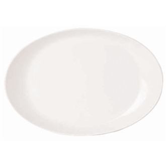 Royal Porcelain Classic White Oval Plates 340mm