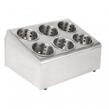 Olympia Cutlery Basket Holder 6 Hole