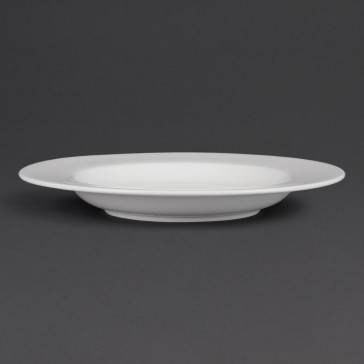 Bulk Buy Pack of 12 Olympia Whiteware Pasta Plates 310mm