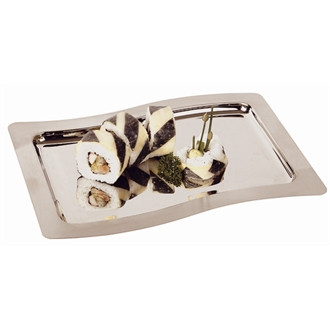 Service Display Tray 285mm x 200mm Stainless Steel