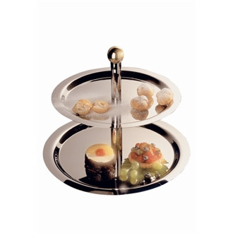 Stainless Steel 2 Tier Display Tray