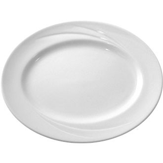 Steelite Alvo Oval Venitia Dishes 280mm