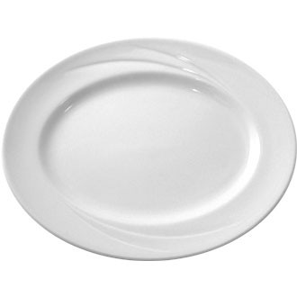 Steelite Alvo Oval Venitia Dishes 340mm