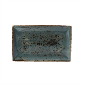 Steelite Craft Blue Rectangular Platters 270 x 167.5mm