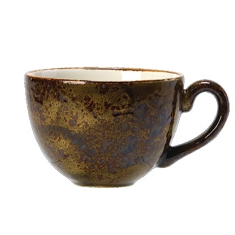 Steelite Craft Brown Low Empire Cups 227.5ml