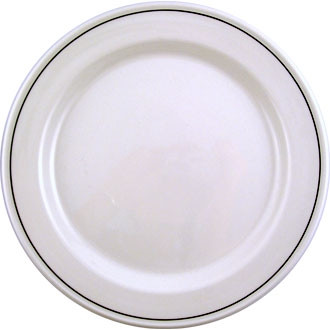 Steelite Empire Black Line Slimline Plates 255mm