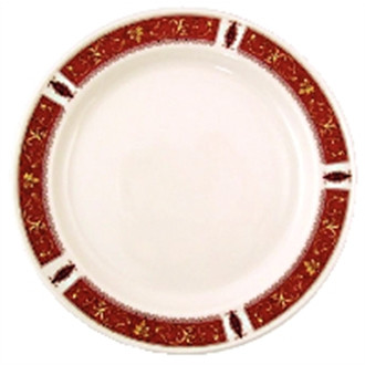 Steelite Empire Marina Red Slimline Plates 230mm